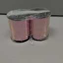 2-Pack 500 Yard Curling Ribbon for Crafts Crimped Ribbon, Champaign Gold