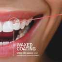 REACH Waxed Dental Floss, Cinnamon, Plaque Remover for Teeth, Shred Resistant, Floss Slides Smoothly, Easy to Use, Waxed, Deep Cleaning Teeth, Oral Care, PFAS Free, for Adults & Kids, 6 Pack, 55 yd