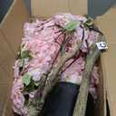 6Ft Tall Cherry Blossom Artificial Tree, Fake Tree Faux Silk Plant with Plastic Nursery Pot,Artificial Plants for Home Office Indoor Decor(Pink)