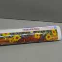 Harloon 6 Pack Christmas Highland Cow Diamond Art Set for Adults Beginners Cow Gift 5d DIY Diamond Painting Art Set Flower with Round Gem for Home Wall Decor(Floral)