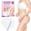 50PCS Thigh Lift Tape - Lift and Glow Patches Legs Invisible Waterproof Adhesive for Women, Ideal for Dresses, Workouts Daily Wear