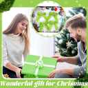 Maxdot 12 Pcs Bow Napkin Rings Valentine's Day Velvet Bow Tie Napkin Holder 4 x 4.9 Inch Serviette Buckles for Valentine's Day Weddings Birthday Party Dinner Table Decor (Green)