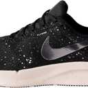 Nike Women's Run Swift 3 Road Running Shoes, Black/Metallic Dark Grey-Metallic Silver, 8