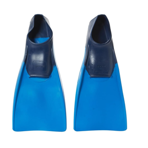 Sporti Unisex-Adult & Kids Long Floating Swim Fins for Pool Lap Swimming Rubber Flipper, Long-Blade Kick Aid, Slip-on Foot Pocket,Technique Drills,Body Position, Recreational Swimming & Snorkeling (M 8-9 / W 9-10)