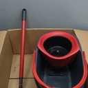 O-Cedar EasyWring Microfiber Spin Mop, Bucket Floor Cleaning System, Red, Gray, Standard