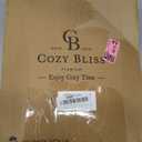 Cozy Bliss Cooling Comforter Queen Size, Cooling Blankets for Hot Sleepers and Night Sweats, Dark Light Gray Summer Comforter for Queen Size Bed, Breathable Soft Lightweight Silk Smooth