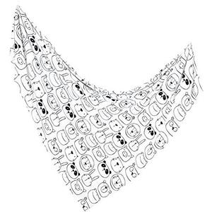 ADDISON BELLE – Swaddle Blanket – Viscose made from Bamboo Soft Baby Blanket Baby Boy/Girl –Stretchy Newborn Baby Wrap – Nursery Receiving Blanket –Gender Neutral –47” x 47” (Monochrome Animals Print)