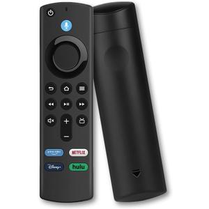 Replacement Voice Remote Control for Smart TV Stick(2nd/3rd Gen Lite/4K Max/Cube), TV Stick 4K(1st/2nd Gen), Smart TVs 3rd Gen, Not for Samsung-TV and Roku-TVs