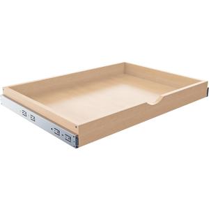 Pull Out Drawers for Cabinet Wood Slide Out Cabinet Organizer and Storage Cabinet Kitchen Drawers Slide Out Shelves Pull Out Shelves in Kitchen Pantry Bathroom with Soft Close 30"W x 22"D x 3"H