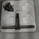 4-Jaw Metal Lathe Chuck, 3inch K72-80 4-Jaw Independent & Reversible Jaw Metal Lathe Chuck Turning Machine Accessories