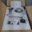 52" Chandelier Fan Black Modern Ceiling Fan with Lights DC Motor Reversible Indoor Ceiling Fan for Bedroom, Living Room