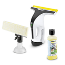 Karcher WV 6 Plus, Cordless Window Vacuum Cleaner, Glass, Mirror, Window, Car and Shower Squeegee - with Microfiber Pad and Spray Bottle