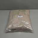 NICETOWN Thick Linen Curtains Privacy with Light Filtering, Grommet Semi Sheer Not See Through Linen Blend Curtain Drapes Vintage & Rustic for Farmhouse / Living Room, Angora, W55 x L84, 2 Panels