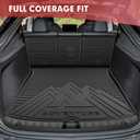 Floor Mats for 2025-2026 Tesla Model Y Juniper RWD 5 Seats, Full Set 15PCS