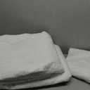 EVENHUG Quilt Queen Size Bedding Set with Pillow Sham Lightweight Bedspreads Coverlet Soft Reversible Bed Cover for All Season 3 Piece (White 92"x96")