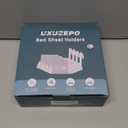 4Pcs Upgrade Bed Sheet Holders for Corners, Bed Sheet Grippers, Fitted Sheet Holders Keep Sheets Firm & Tight, Lock Sheet Holders, Heavy Duty Bed Sheet Clips, Fit All Mattress Easy Install