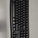 Logitech MK120 Wired Keyboard and Mouse Combo for Windows, Optical Wired Mouse, Full-Size Keyboard, USB Plug-and-Play, Compatible with PC, Laptop - Black