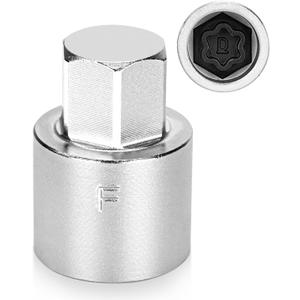 D Wheel Lock Key,Locking Lug Nut Key Compatible with Toyota