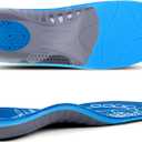Arch Support Inserts for Plantar Fasciitis Relief Insoles for Men Women Orthotics of Flat Feet High Arch Heel Pain Relief Shoe Inserts (Men 5-5.5 | Women 7-7.5, Blue)