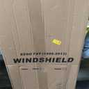 Golf Cart Windshield for EZGO TXT 1995-2013 Gas & Electric, 40.7" W X 28.3" H, 3/16" Thick PC, Foldable Front Windshield with Heavy Duty Hinge, Anti-UV, Impact Resistant, Scratch Resistant