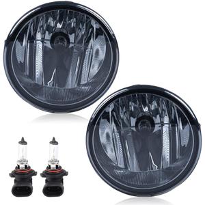 G-PLUS Front Fog Lights W/Bulb Pair Compatible with Ford F150 2006 2007 2008 2009 2010 AL3Z15200A, AL3Z15201A, FO2593220, FO2592220