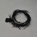 [8 Modes & Timer] 6Ft 54 LED Halloween Willow Vine Twig Garland with Lights - Purple Orange Waterproof Battery Operated Indoor Wall Door Fireplace Mantle Decorations ASIN B