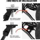 USONG Bike Kickstand Children's Bicycle Kickstand Stand Folding Cycling Center Bracket 12" 14" 16" 18" 20" 22" 24" 26" 28" Bike Racks