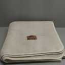 Sherpa Fleece Sofa Cover, Super Soft Funny Fuzzy Sofa Couch Covers, Warm Plush, Non-Slip Sectional Sofa Slipcover Furniture Protector for Kids, Pets(Beige White, 36"x 71")