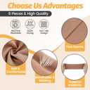 Headbands for Women - 6 Pack Wide Elastic Hair Bands | Stretchy Sweatbands Hair Bands | Soft Sports Thin Head Bands | Non-Slip Accessories Bands for Fashion, Washing Face, Workouts, Yoga, Daily Use (S)