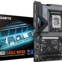 GIGABYTE B860 Eagle WIFI6E Intel Core Ultra (Series 2) LGA 1851 Motherboard, ATX, DDR5, 3X M.2, PCIe 5.0, USB-C, WIFI6E, 2.5GbE LAN, EZ-Latch
