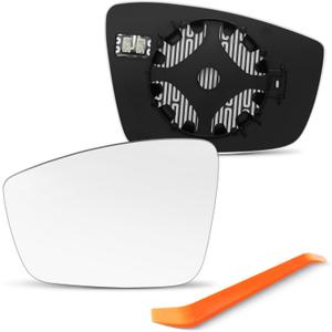 SNEMEEY Driver Side Mirror Replacement for Volkswagen VW Passat Jetta Beetle 2011 2012 2013 2014 2015 2016 2017 2018, Left Side Exterior Mirror Glass, Power Heated with Backing Plate