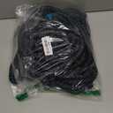 Flexi Hose Expandable Garden Hose with 8 Function Nozzle, 100FT - Lightweight Retractable Garden Hose, Water Hose - No-Kink Flexibility, 3/4 Inch Solid Brass Fittings and Double Latex Core