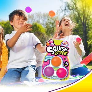 JA-RU Squish Attack Squooshy Spheres, Double Jax Toy with Two Balls Jacks Game - Jacks Game For Ages 3 JA-RU Squish Attack Squooshy Spheres, Double Jax Toy with Two Balls Jacks Game - Jacks Game For Ages 3