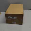 TIPGO Bathroom Can with Lid, 10 Liter/ 2.6 Gallon Slim Garbage Can, Small Bin Waste Basket with Pop-Up Lid for Kitchen, Bedroom, Living Room, Office (Grey)