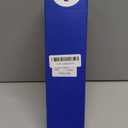 MIULEE Decorative Linen Check Euro Shams Throw Pillow Covers Neutral Farmhouse Vintage Pillow Covers 24x24 Set of 2 Boho Modern Home Decor for Sofa Couch Bedroom Cushion Blue