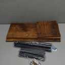 JayRex Countertop Organizer Organization, 3 Tier Moveable Corner Shelf Organizer for Kitchen, Bathroom, Spice Rack, Coffee Area, Over Sink, Dresser Table (Rustic Brown)