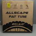 HEB ALLSCAPE 20x4 Bike Tire / 26x4 Bike Tire - Fat Tire for Ebike MTB, Heavy Duty High-Performance E-Bike Mountain Bike Tire, All-Terrain Directional Tread, High-Density Tire for Street & Trail Riding