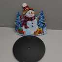 Winter Decorations Snowman Decor Indoor, Christmas Kitchen & Bathroom Decor Decorations for Home - Snowman Winter Xmas Paper Towel Holder Stand Accessories