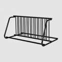 Heavy Duty Commercial Bike Rack for 5-10 Bikes, Outdoor Steel Bicycle Parking Stand, Freestanding Garage Bike Storage Organizer, Grid Bike Rack for Retail, School, Backyard, Bike Shop(Double-Side)