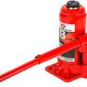 AFF Heavy Duty 8 Ton Bottle Jack, Manual, Machine Hardened Steel Saddles, Centered Pumps and Rams, 3508