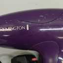 Remington Ionic Compact Hair Dryer, Travel Size, 1875 Watts, 3 Heat and 2 Speed Settings (Purple)