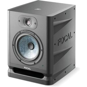 Focal Alpha 65 Evo  6.5" Active 2-Way Studio Monitor, 85W RMS Bi-Amp, Slatefiber Woofer, 40Hz22kHz, Neutral Nearfield Reference Speaker  Sold Individually
