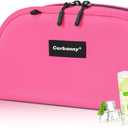 Cerbonny Small Cooler Bag Freezable Lunch Bag for Work School Travel, Leak-proof, Insulated, Suitable for 3+ (Rose Red)
