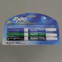 EXPO 86674K Low-Odor Dry Erase Markers, Fine Point, Assorted Colors, 4-Count