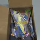 Christmas Tree Topper Star 11.8" PET Christmas Tree Topper Lighted with Remote Multicolour 20LED Lighted Treetop Decorate for Xmas Decorations Ornaments Holiday Party Indoor Decor