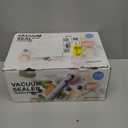 Vacuum Sealer For Food (Compact Vacuum Sealers+ 30 Reusable Vacuum Bags), Powerful Handheld Vacuum Sealer for 10X Preservation & Fresh (Medium)