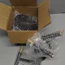 YUOROS 3 Pack Wall Plant Holder Wall Planters for Indoor Plants Hanging Window Plant Shelves Hanger Decor (Black)