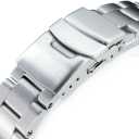 MiLTAT 22mm Watch Band for Seiko SKX007 SKX009 SKX175, Super-O Solid Screw-Links