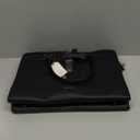 Missnine Laptop Tote Bag for Women 15.6 Inch Leather Work Bags Teacher Computer Purse Briefcase Handbag for Office, Travel (Bow Black)