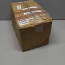 11.8" Tall Amber Gold Glass Vase Beautiful Hand Blown Glass Vase Modern Art Home Decor, Wide Mouth Colorful Vases for Mantle Dining Table Centerpiece, Entryway Living Room Wedding Decoration